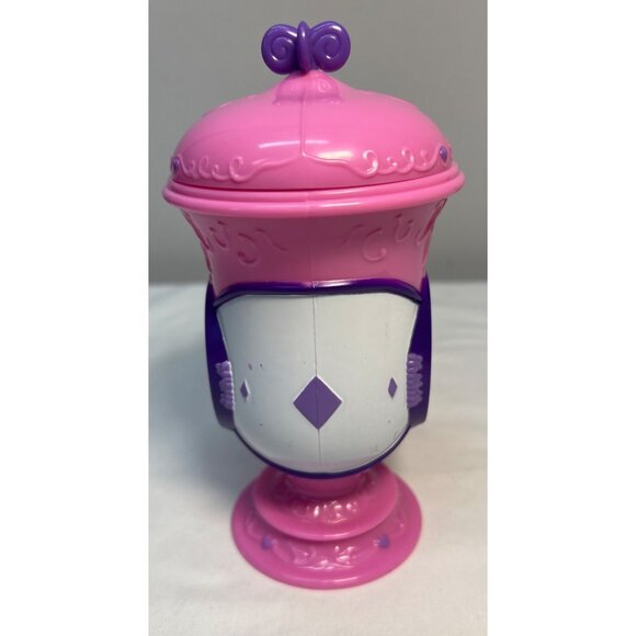 Unicorn-Themed Pink & Purple Plastic Mug With Lid - Picture 2 of 4